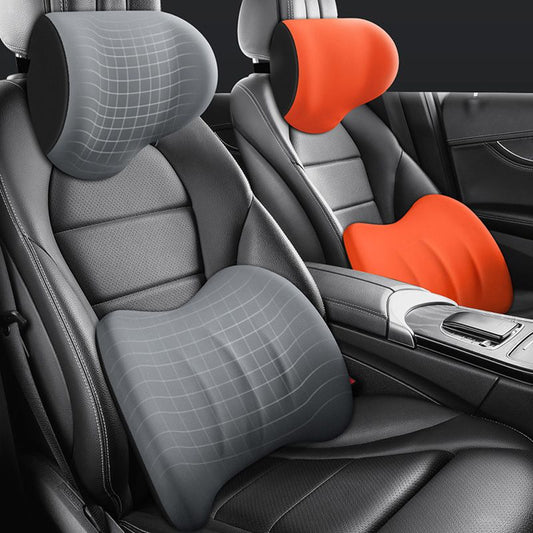 💆Ergonómikus autósülés fejtámlák és ágyékpárnák🚗
