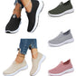 👟 Női légáteresztő slip-on kényelmi cipők