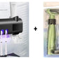 🦷 Fogkefe-sterilizáló UV-lámpával és tartóval – falra szerelhető🚿