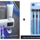 🦷 Fogkefe-sterilizáló UV-lámpával és tartóval – falra szerelhető🚿