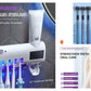 🦷 Fogkefe-sterilizáló UV-lámpával és tartóval – falra szerelhető🚿