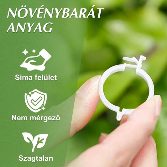 🌱1+1 INGYEN🍅Növényekhez használható biztonságos műanyag kapcsok