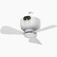 🔥50% KEDVEZMÉNY 🌬️ Újratölthető mennyezeti ventilátor LED lámpákkal✨