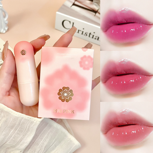 💄【1+1 akció】Szirmokkal dúsított hidratáló ajakápoló 🌸