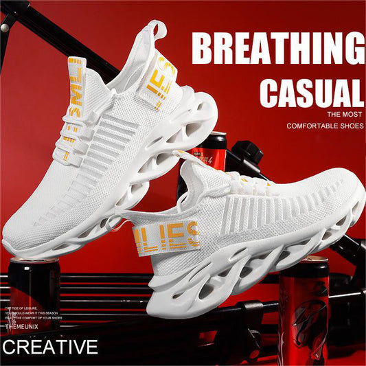 👟🔥Férfi sportcipők, edzőcipők, sétálócipők, zárt orrú sportcipők, magasságnövelő cipők