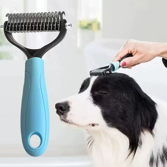 🐾1+1 INGYEN🧹 Kétoldalas fésű macskáknak és kutyáknak egyaránt🐶