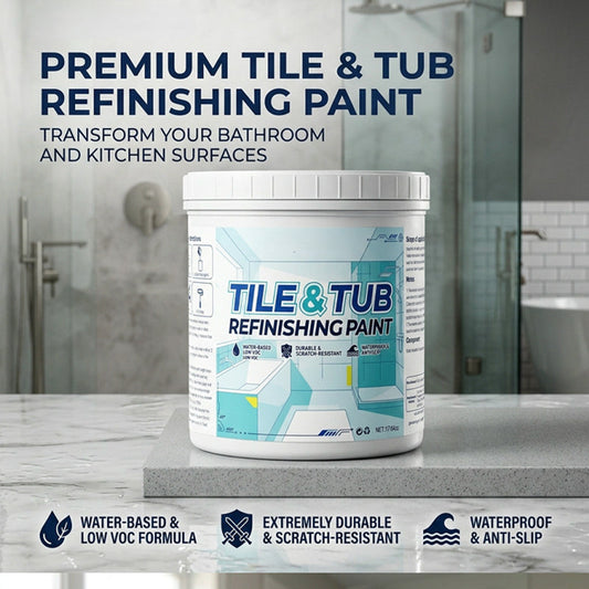 🛁Prémium csempe- és kádfelújító festékkészlet🌟👍