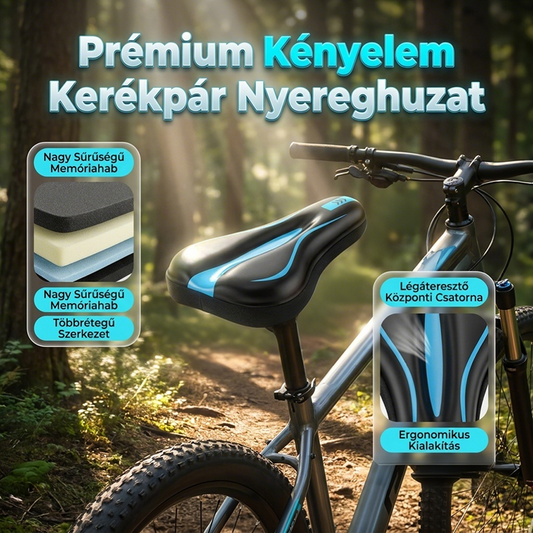 🚲Ergonomikus memóriahabos kerékpár nyereghuzat