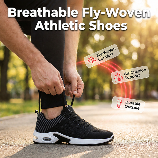 👟 50% KEDVEZMÉNY!💨Lélegző, szőtt sportcipők 🏃‍♂️
