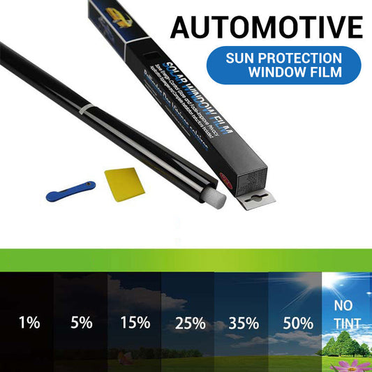 🚗1+1 INGYEN☀️Autóipari napvédő ablakfólia