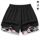 🏃 Női 2 az 1-ben sportshort belső réteggel, állítható derékpánttal🩳