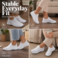 👟 Női légáteresztő slip-on kényelmi cipők