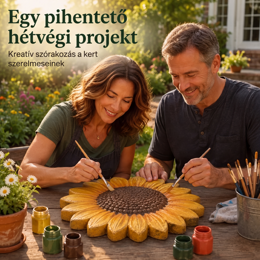 🌻Újrafelhasználható szilikon kerti járdalapöntő forma: Egyedi DIY ösvények és kényelmes formázás 🧱