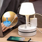 🛏️💡 Éjjeli lámpa hálózati aljzatokkal és USB portokkal