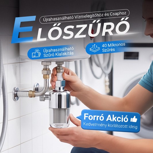 🚰1+1 INGYEN🏡304-es rozsdamentes acél csapszűrő💦