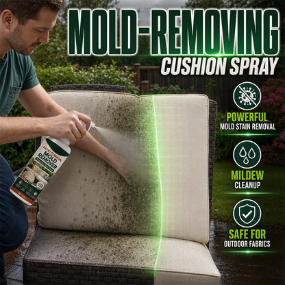 🌿1+1 INGYEN🧴 Penészeltávolító spray teraszpárnákhoz
