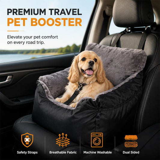 🐶 50% kedvezmény🚗Autós kisállatülés – félig zárt és utazásbiztos