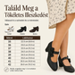 👠Női elegáns, vastag sarkú cipők masnis pánttal